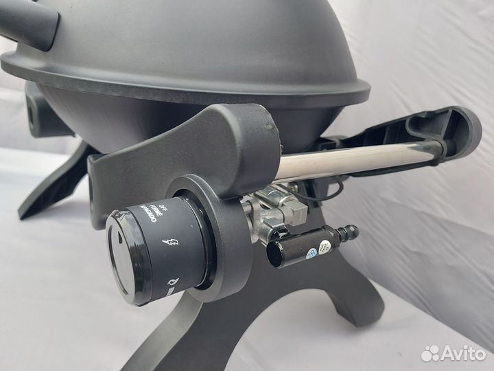 Гриль газовый/ 2 решётки чугун/ пламяотсекатель