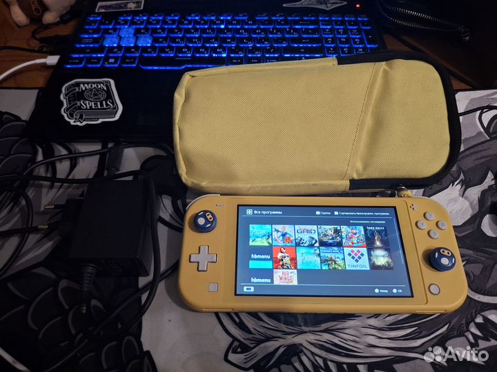 Nintendo switch lite(прошитая)