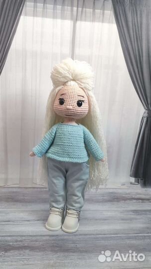 Интерьерная Вязаная кукла