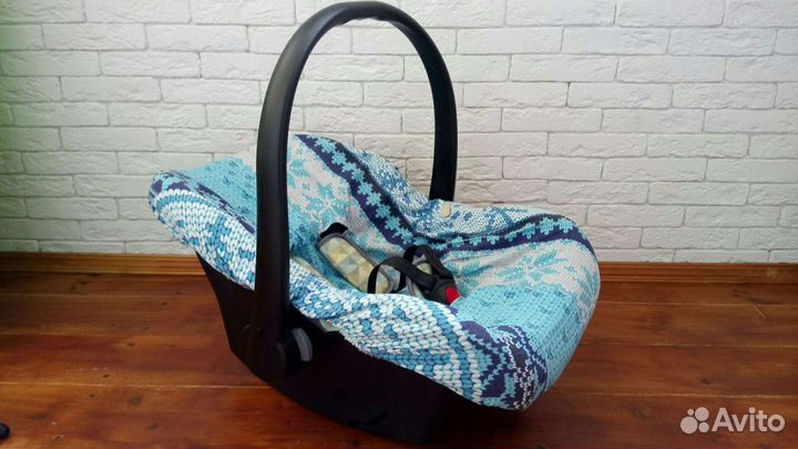 Автолюлька Urban Baby 0-13 кг с накидкой