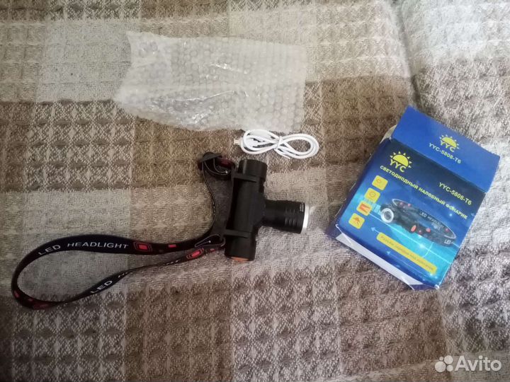 Налобный фонарь YYC-5808 T6