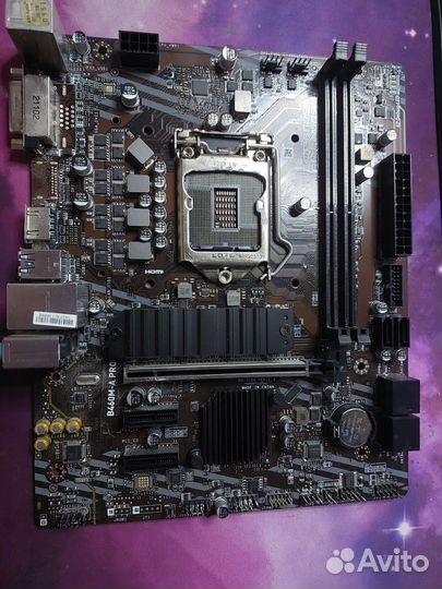 Материнская плата b460m-a pro