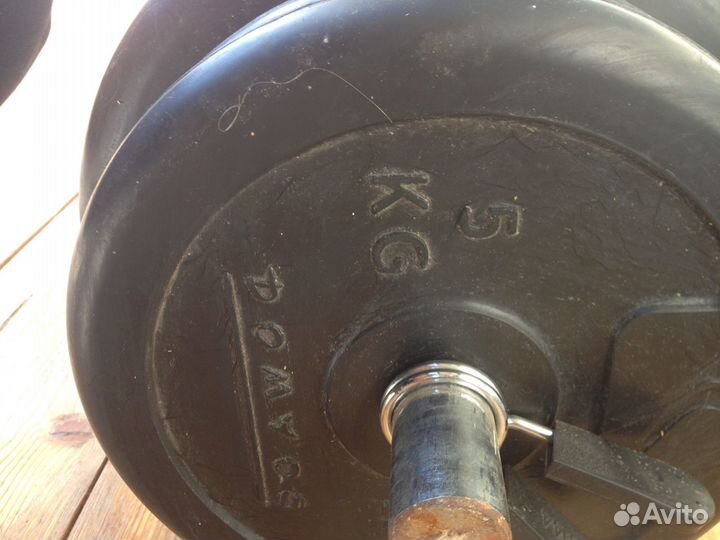 Штанга domyos 50 кг