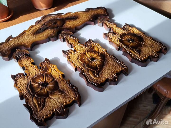 Набор разделочных досок дерево ручная работа