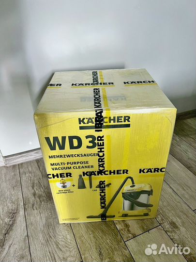Хозяйственный пылесос Karcher WD 3 S V-17/6/20 CAR