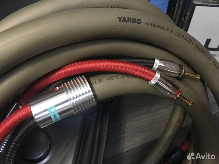 Yarbo GY-FV60 ofhc Silver Plated Speaker Cable 2.5