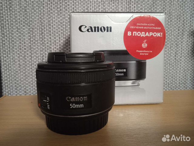 Объектив canon ef 50mm f 1 8 stm