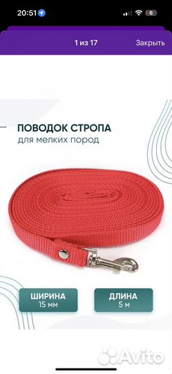 Шлейка поводок для кошки и собаки