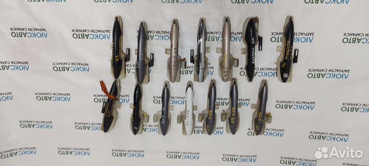 Ручки дверей Киа Рио 3/Хендай Солярис 1