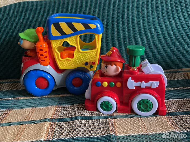 Детские развивающие машинки со звуком