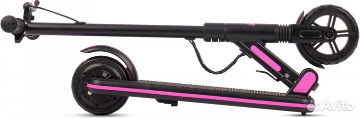 Электросамокат horh lazy (2023) черно-розовый Nov3