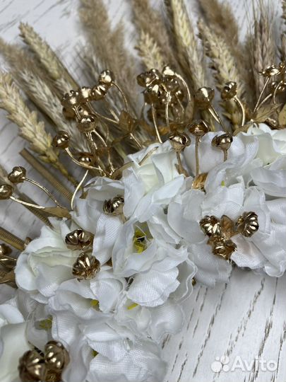 Корона с лучами, диадема, венок