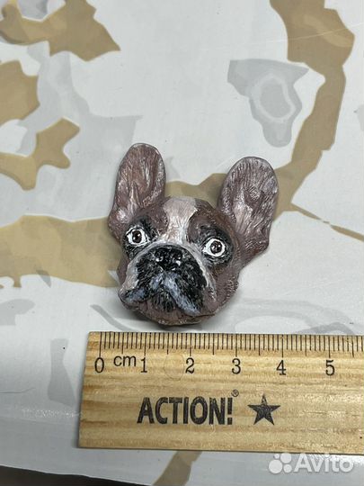 Французский бульдог для ватной игрушки