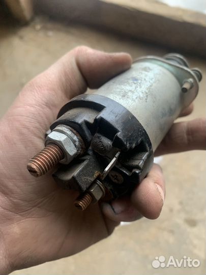 Втягивающее реле стартера ваз