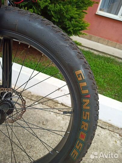 Электровелосипед фетбайк бу