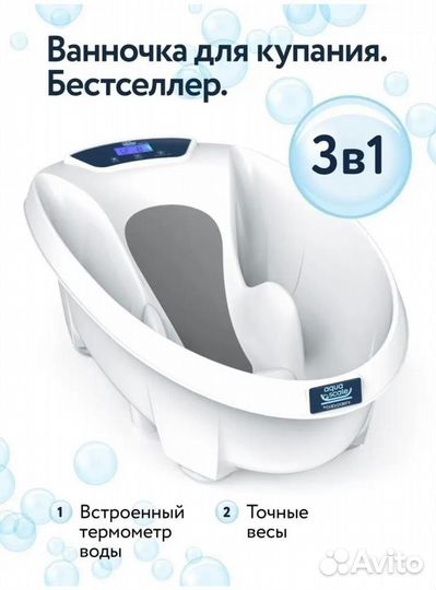 Ванночка для купания Baby Patent Aqua Scale
