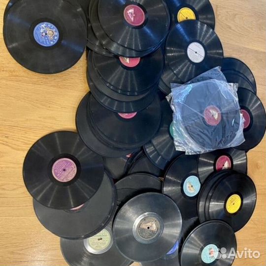 Пластинки 20х-50х годов