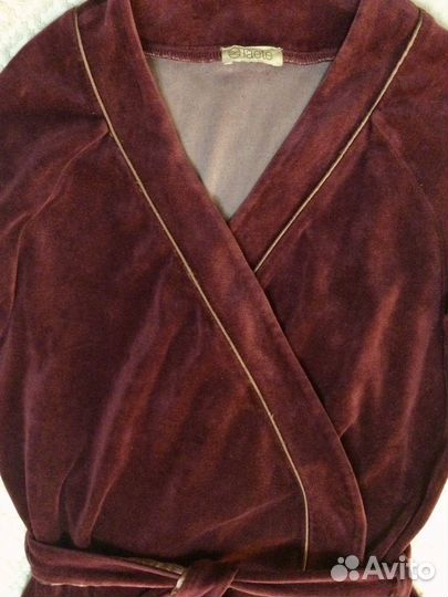 Бархатный халат хлопок Laete