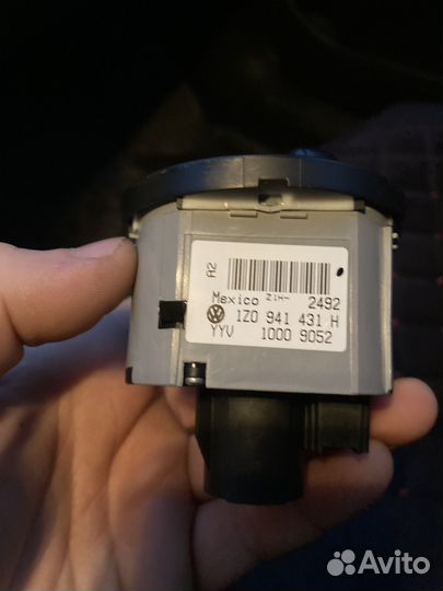 Переключатель света skoda octavia А5