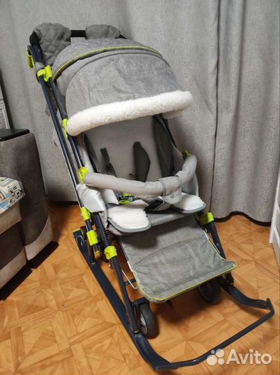 Коляска санки Ника 7