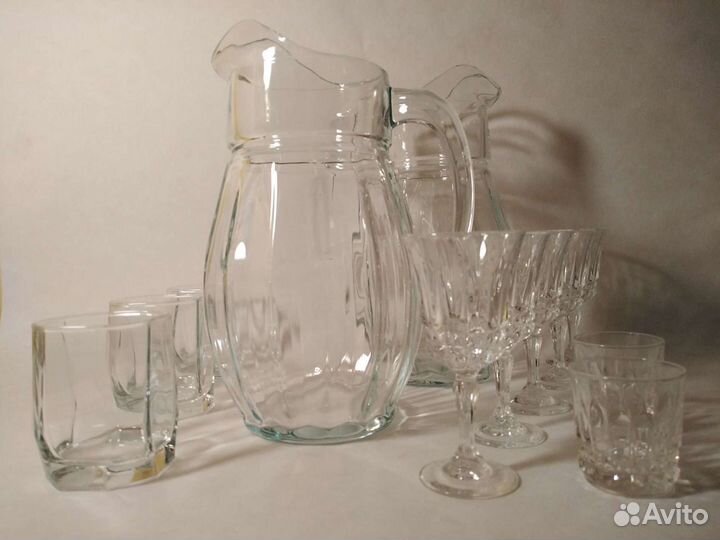 Посуда разная, стекло, цена от