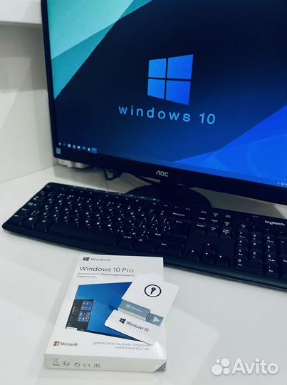 Windows 10 Pro Box с доставкой