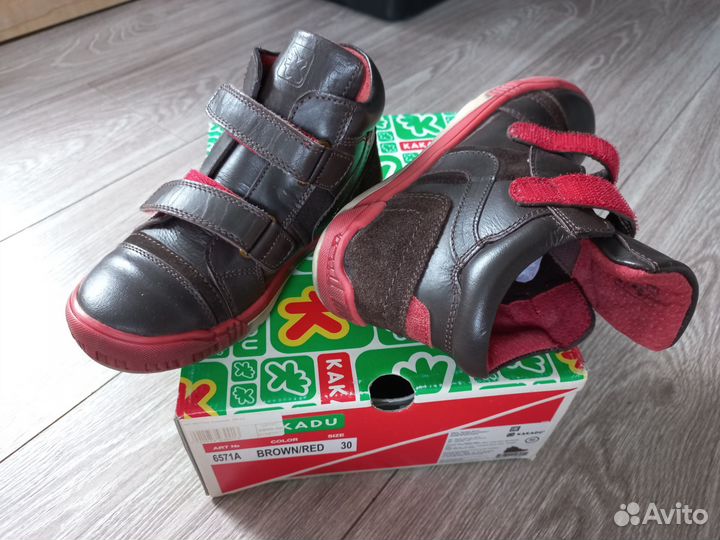 Ботинки на мальчика 30