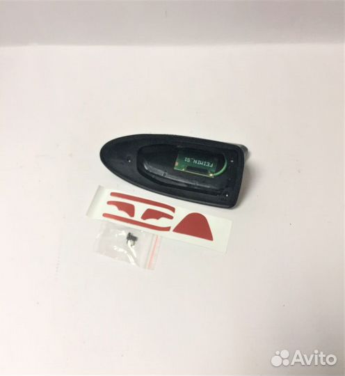 Антенна плавник активная черная Новая