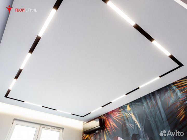 Натяжные потолки в квартире