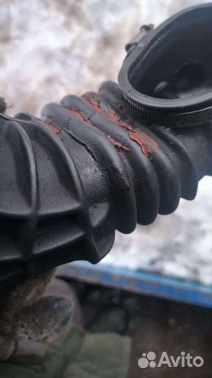 Гофра впускного коллектора Audi 80 B3 1.8 2.0