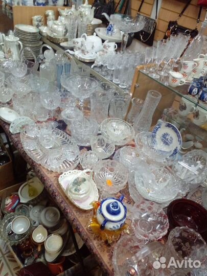Посуда: фарфор, хрусталь, керамика, скупка