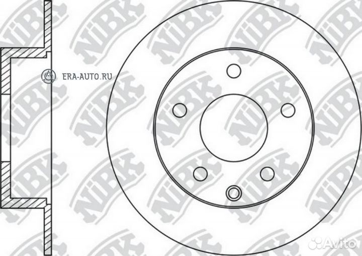 Nibk RN1402 Диск тормозной