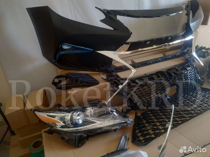 Рестайлинг Lexus ES 2011-14 в 2015-2018 F-sport