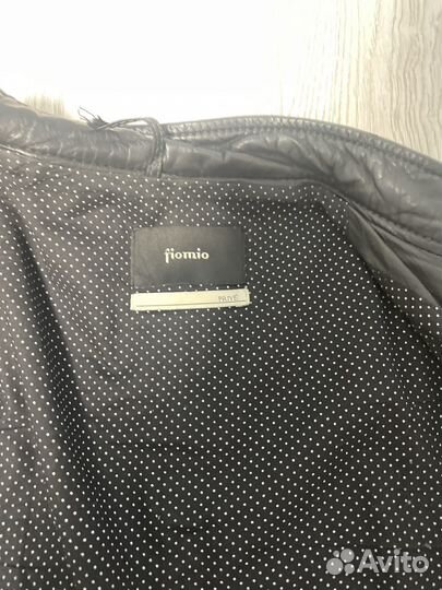 Куртка кожаная женская fiomio