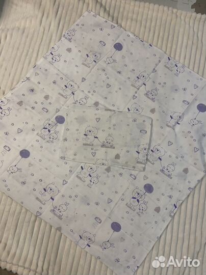 Детское одеяло с подушкой