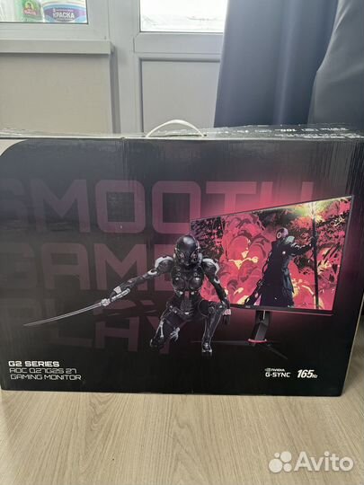 Игровой монитор 27 дюймов 2к 165гц