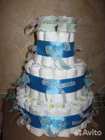 Торт из памперсов