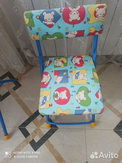 Столик и стульчик для ребенка