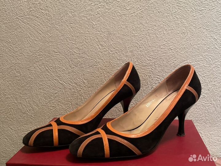 Туфли натуральная замша 36 размер