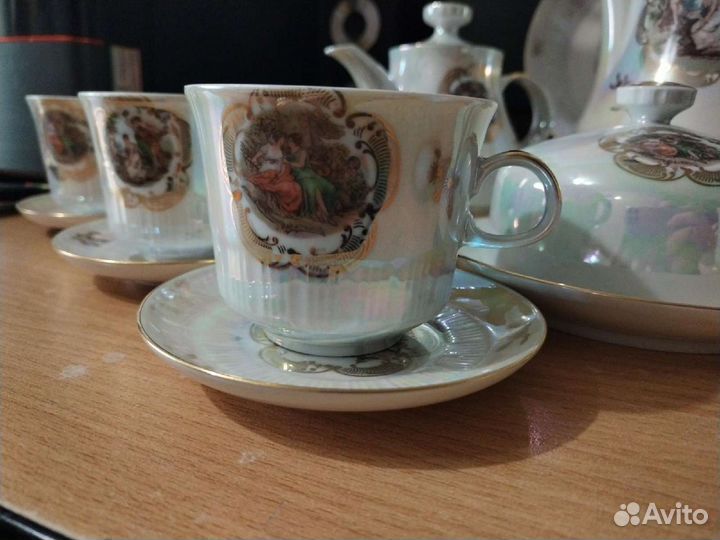 Сервиз чайный+ столовый