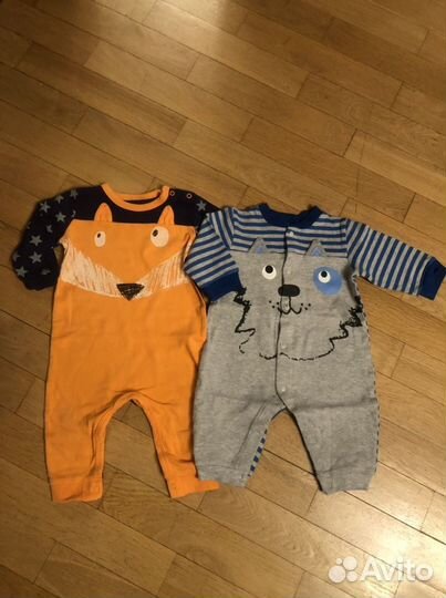 Пакет одежды мальчику 62-68