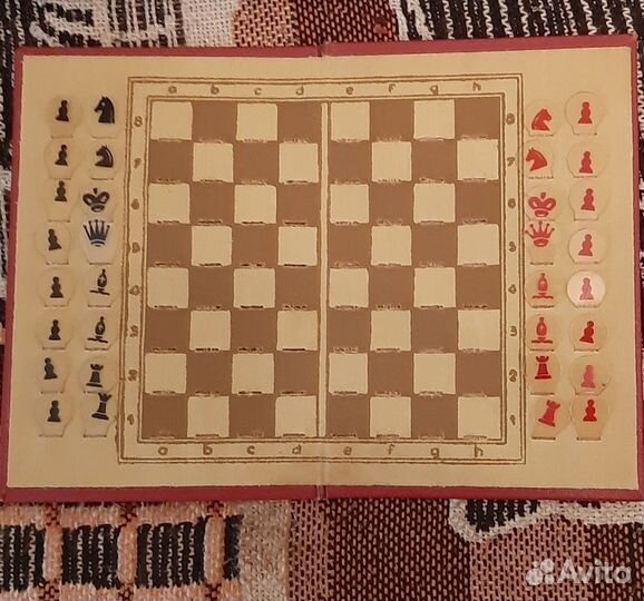 Шахматы СССР. Деревянные и шахматы-книжка