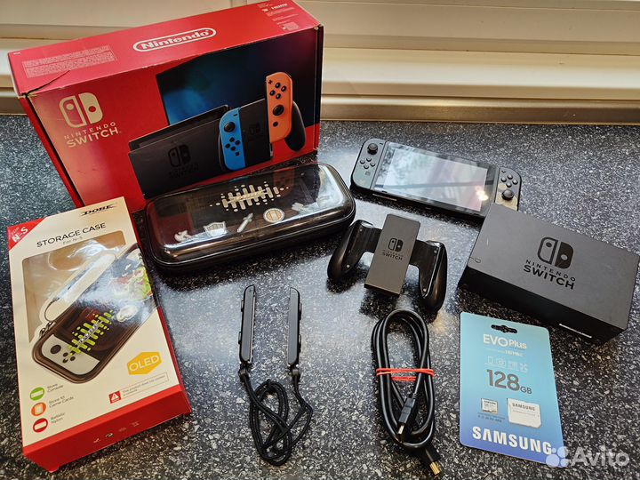 Nintendo Switch Прошитый, 128gb