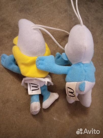 Смурфики из макдональдса McDonald's