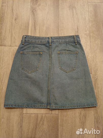 Юбка джинсовая