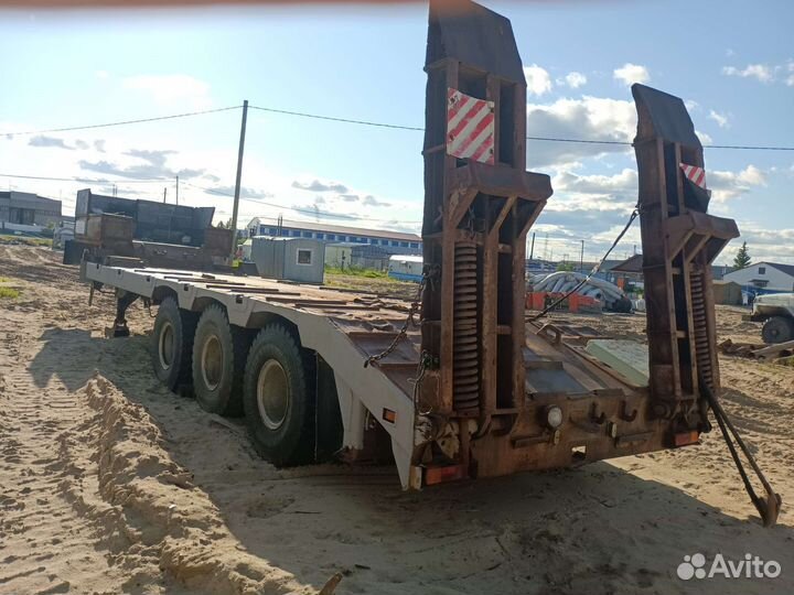 Полуприцеп трал (тяжеловоз) Политранс ТСП 94163, 2008