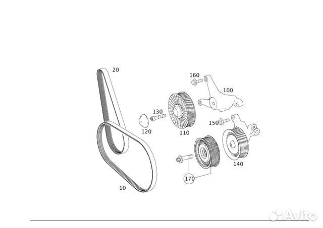 Шкив гур Новое / Оригинал