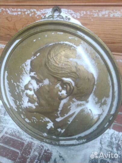 Барельеф Ленин 1939г. Касли