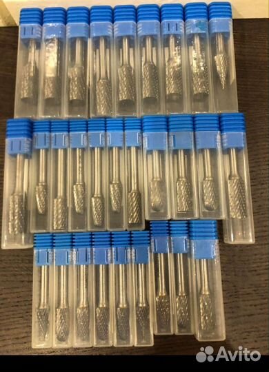 Борфрезы шарошки твердосплавные