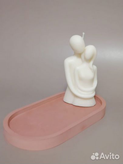 Свечи из кокосового воска. Ручная работа